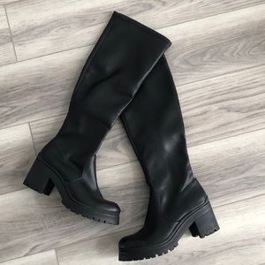 Madden Girl Tall Black Boots